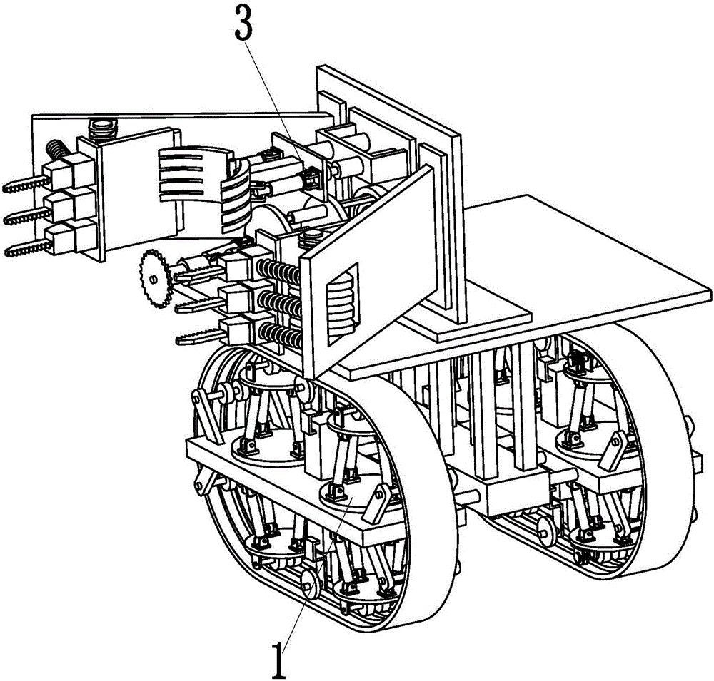 Protective tree pruning equipment with rail detection function