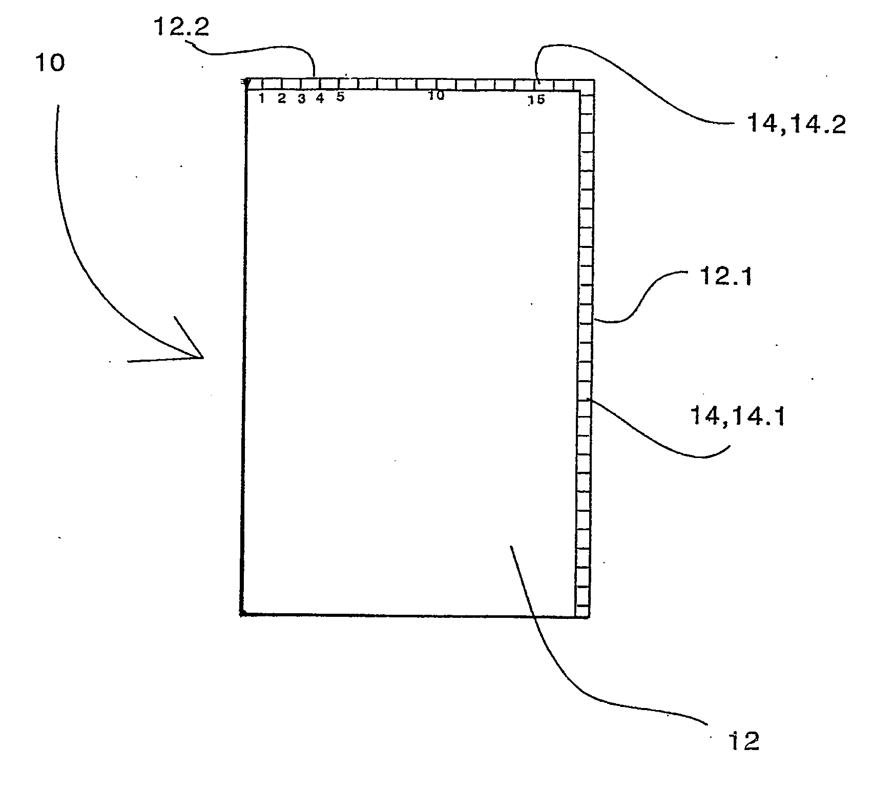 Measuring towel