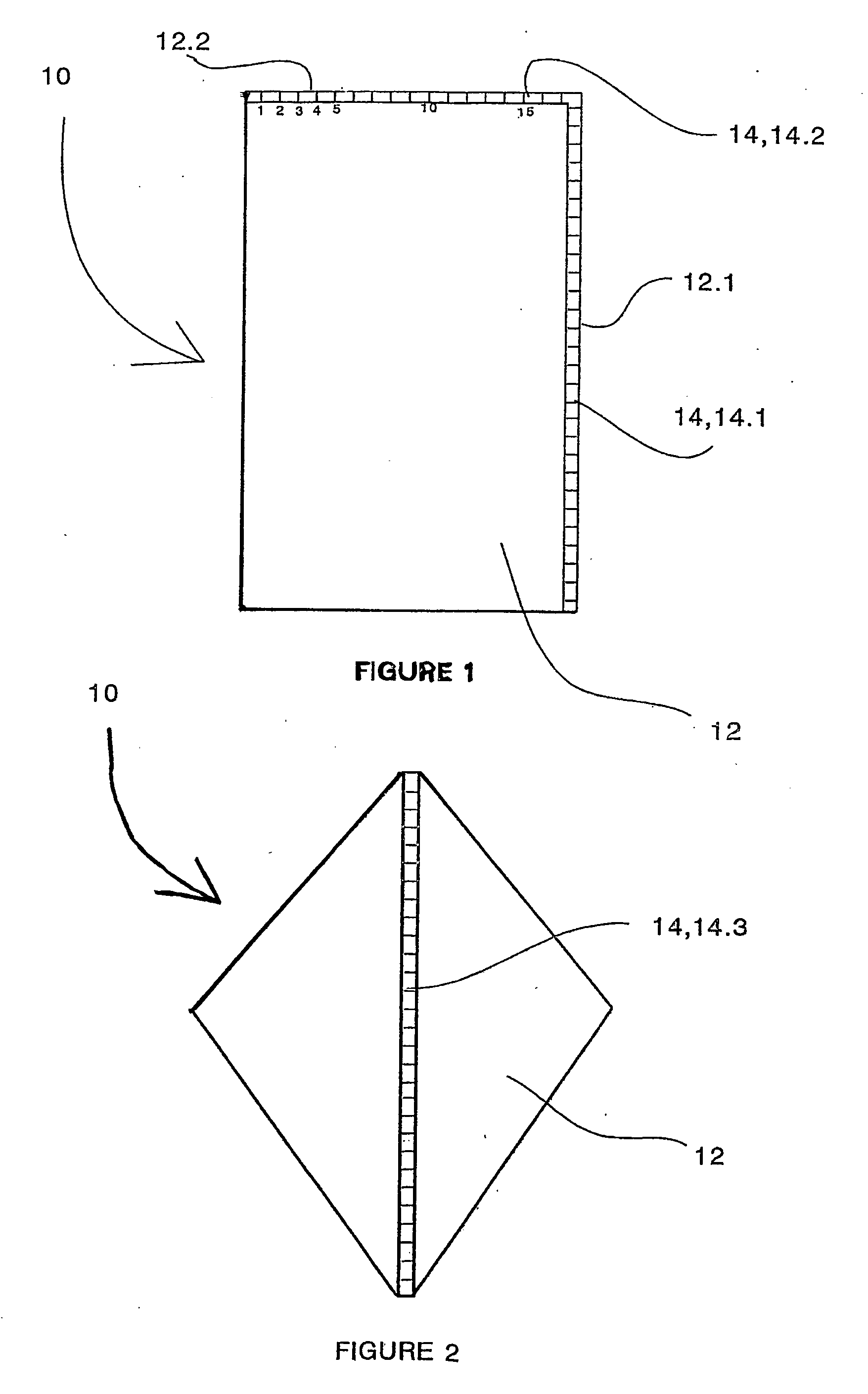 Measuring towel