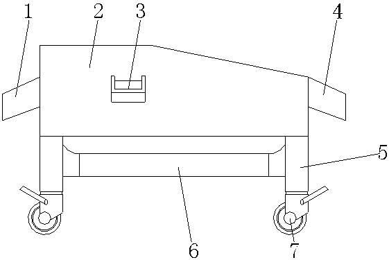 Garbage classification winnowing machine facilitating environmental protection