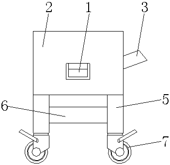 Garbage classification winnowing machine facilitating environmental protection