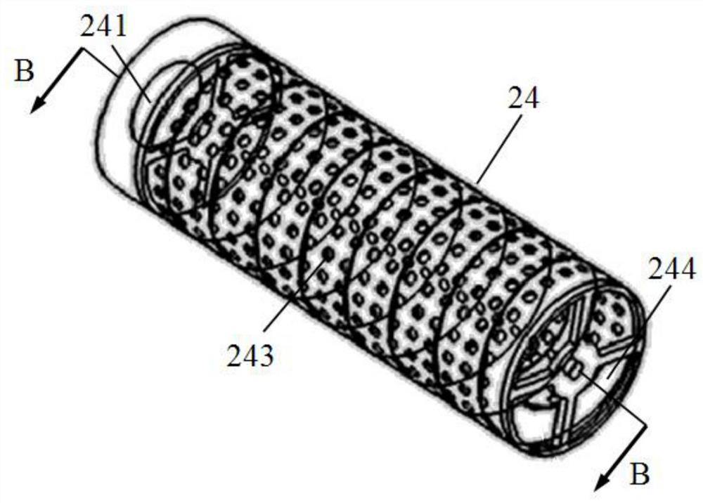 High-wind-speed auxiliary agitation drying apparatus