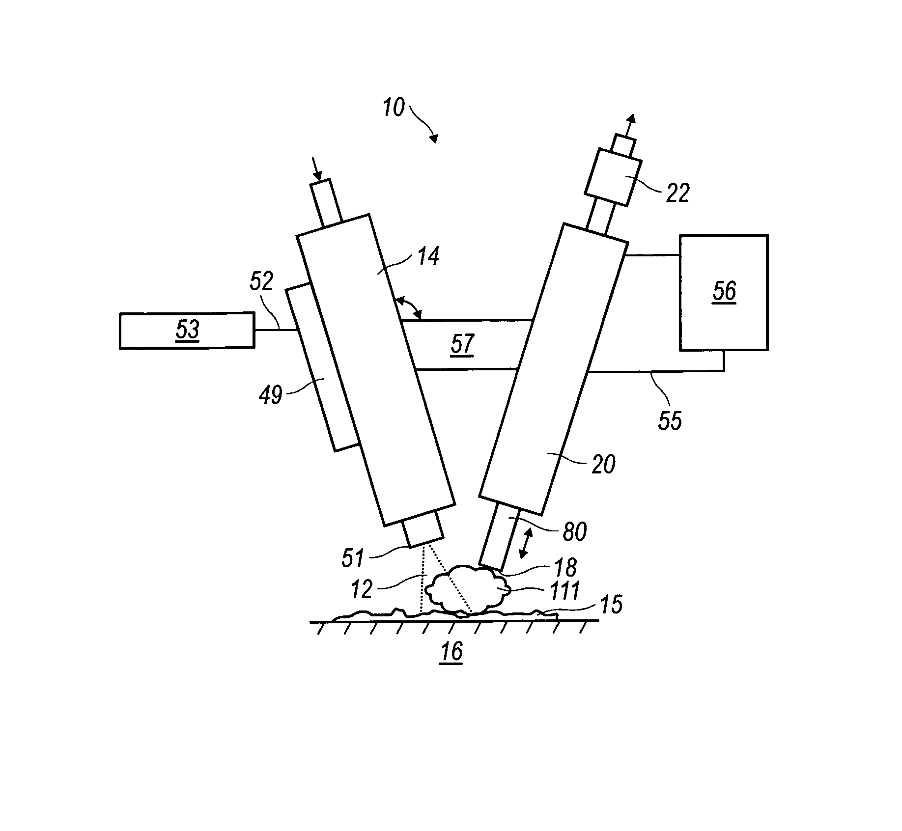 Method and device for non-contact sampling and detection