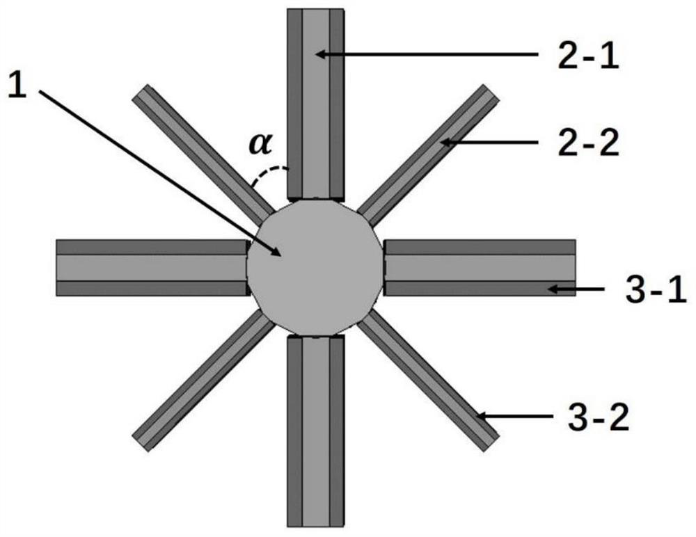 Distributed radiation coupling loss circuit applied to gyrotron traveling wave tube