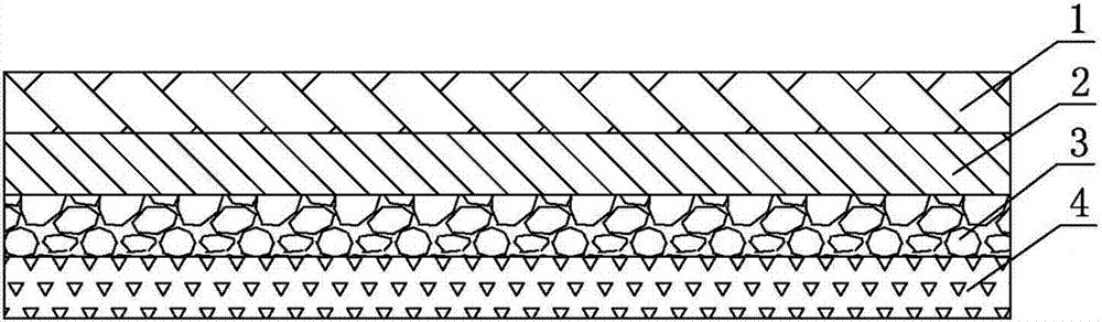 Antibacterial transfer film and preparation method thereof