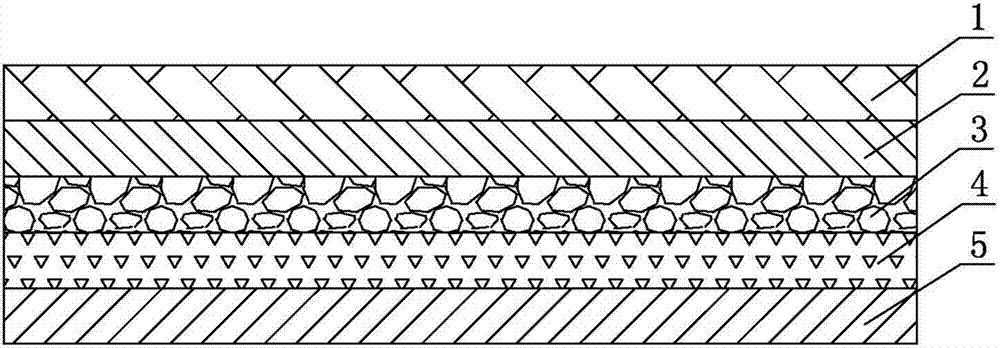 Antibacterial transfer film and preparation method thereof