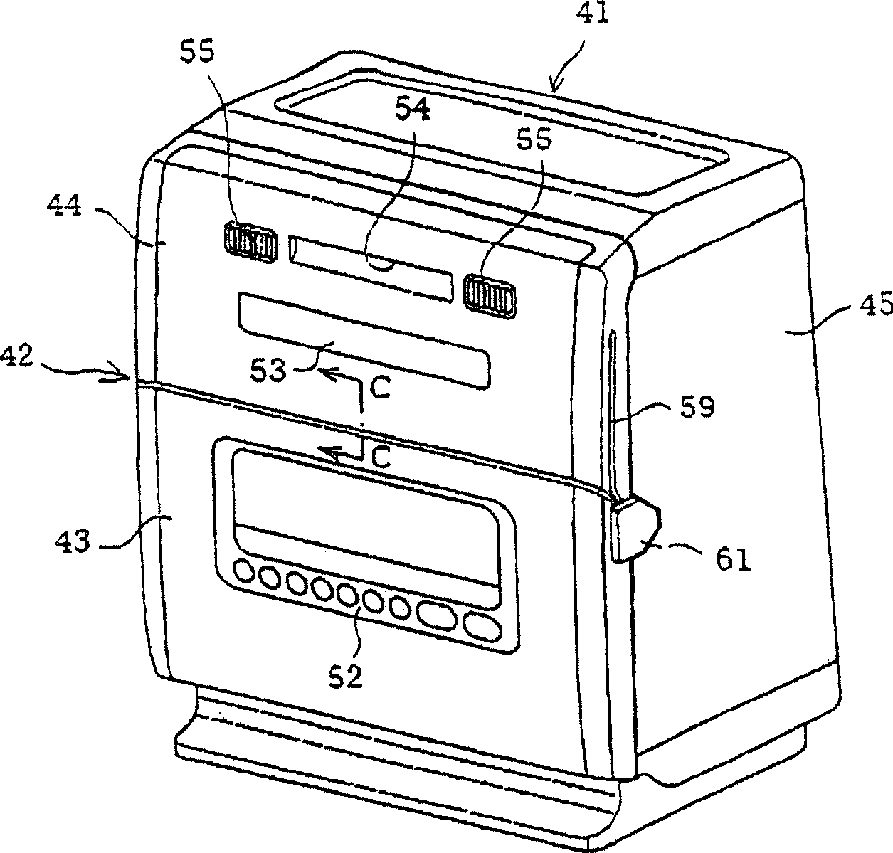 Tableware washing machine