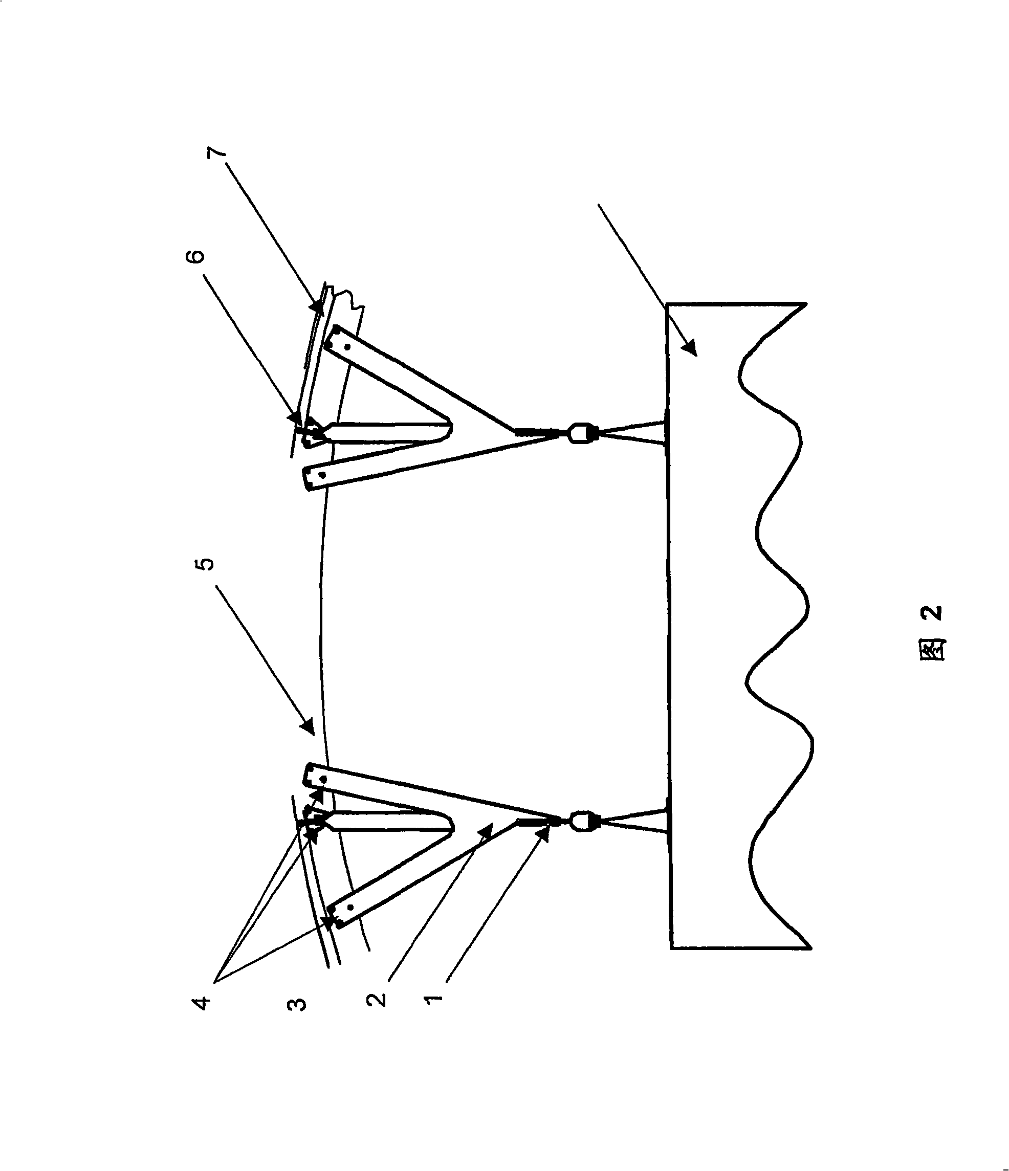 Attachment structure for affixing interior equipment components of an aircraft passenger cabin