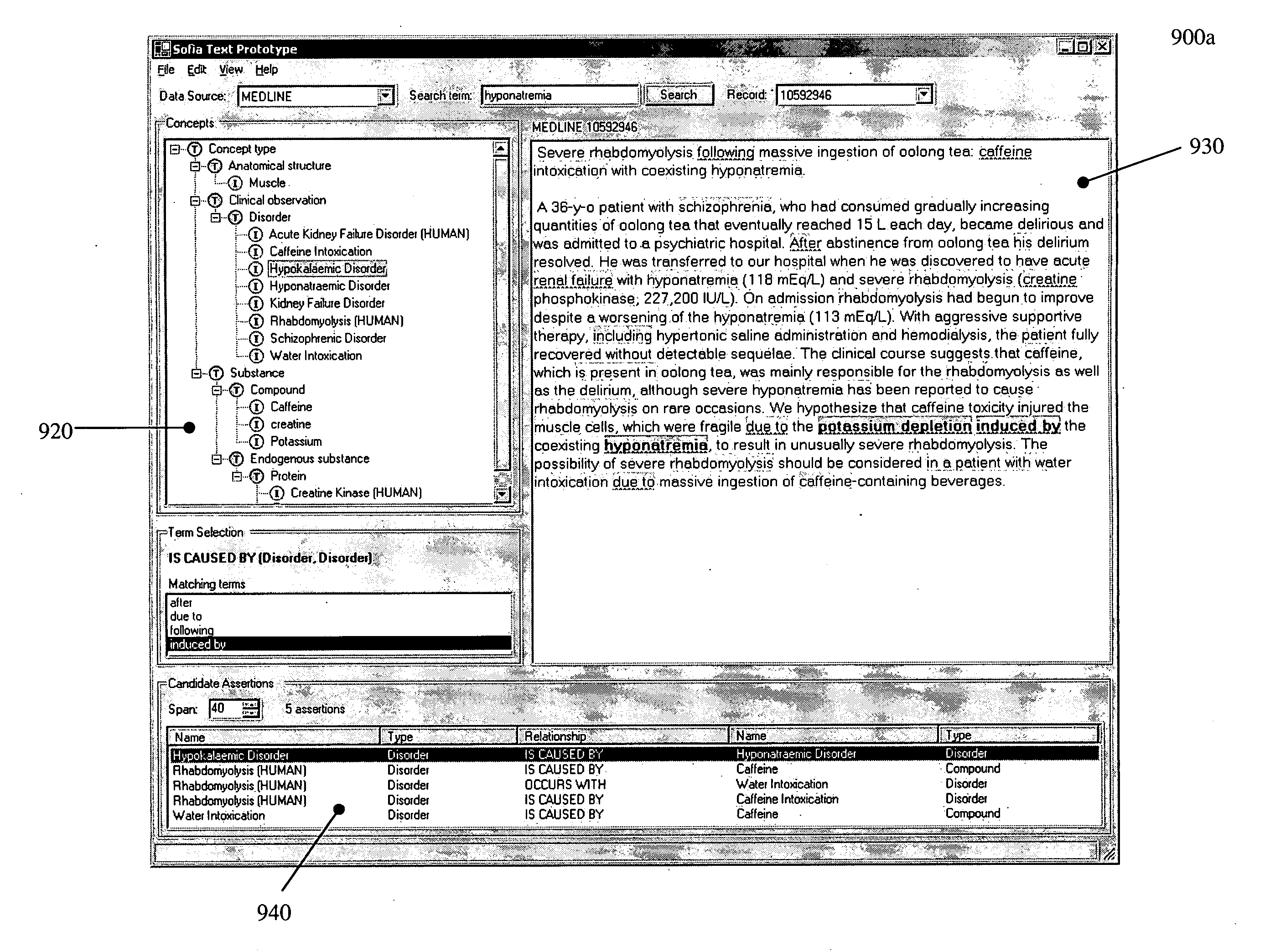 Multi-relational ontology structure