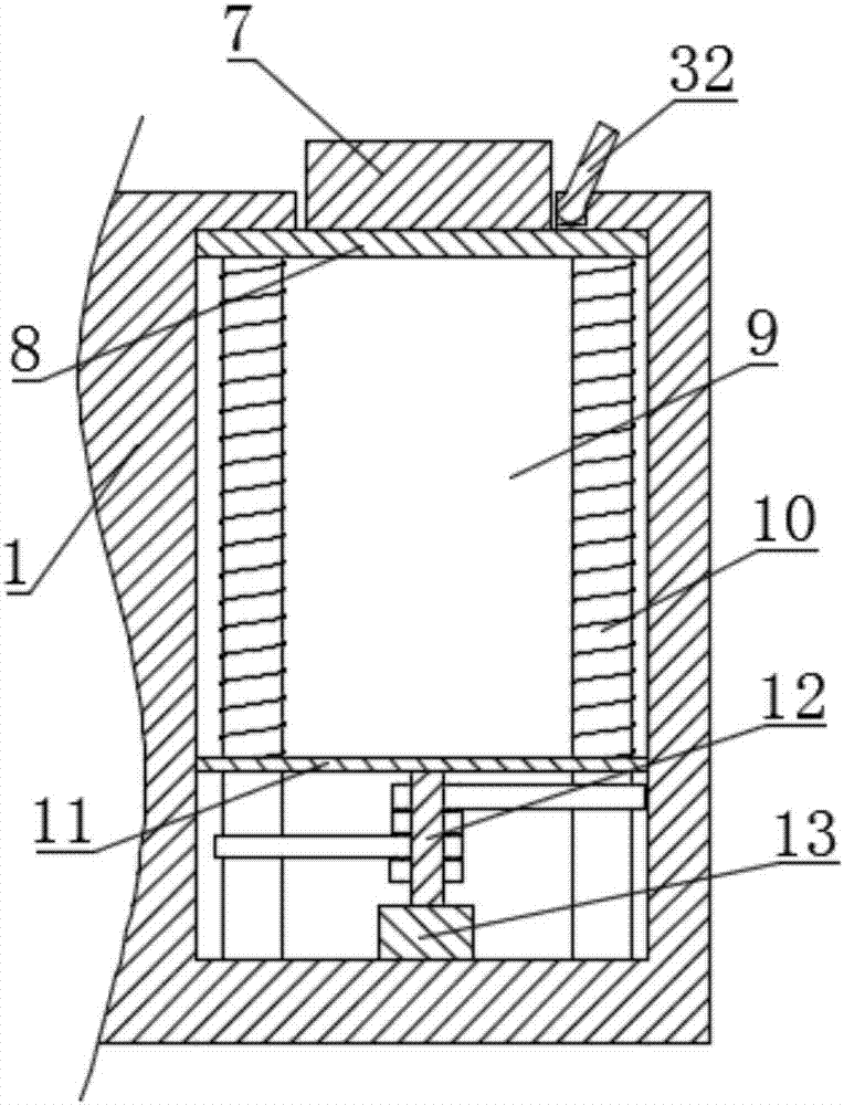 Hidden computer system for teaching machine room