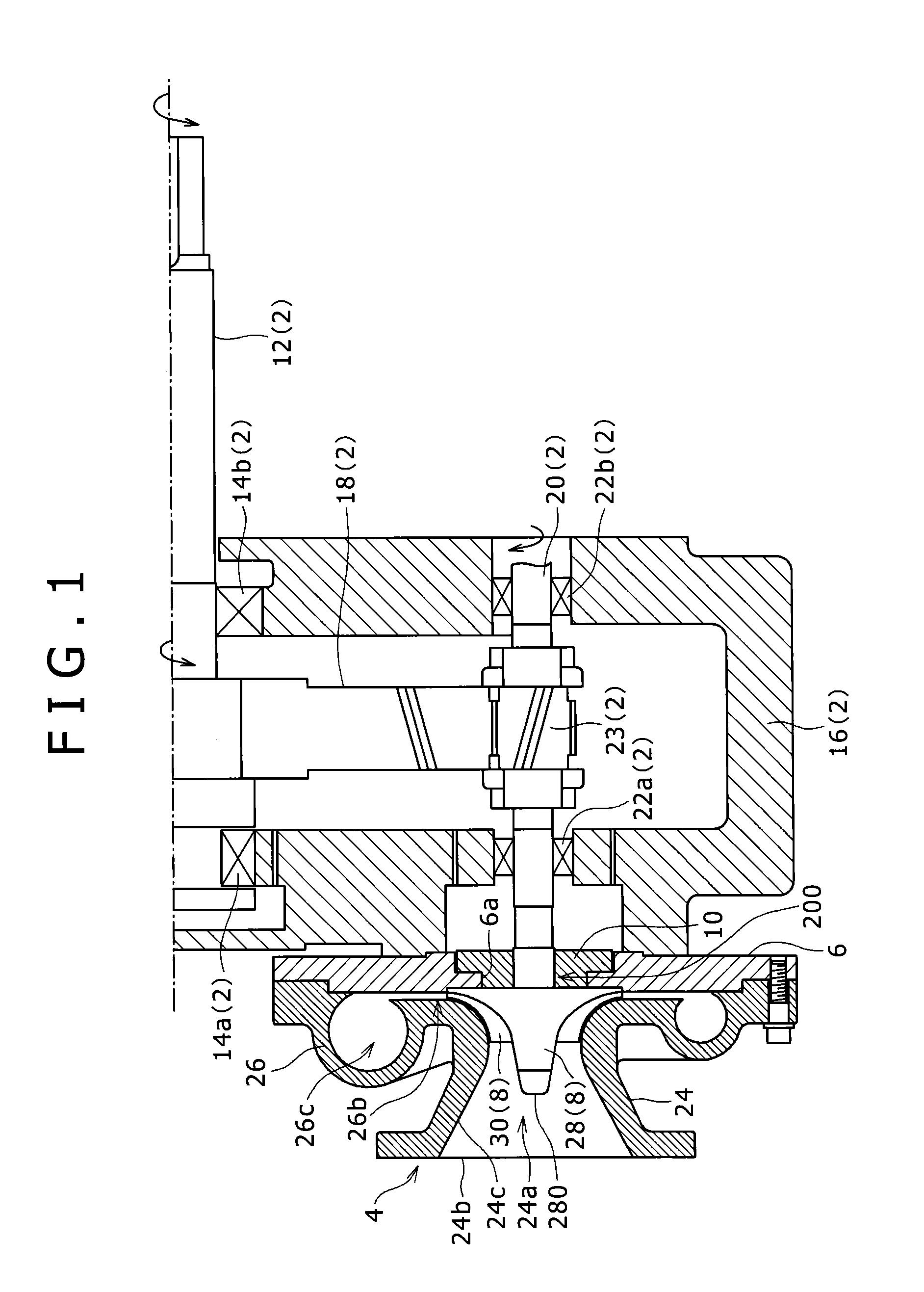 Rotary machine, blade wheel used in rotary machine, and blade wheel manufacturing method