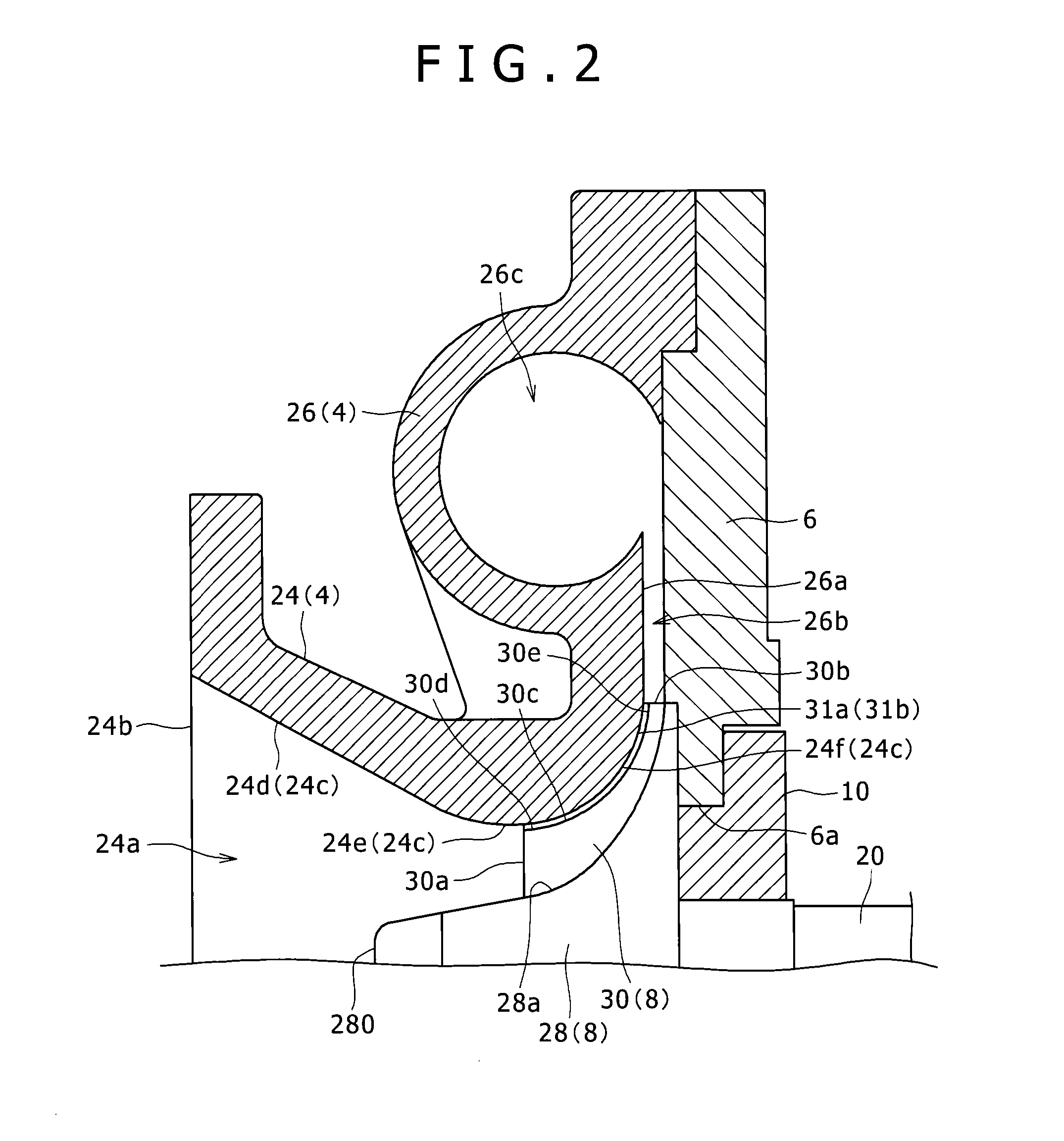 Rotary machine, blade wheel used in rotary machine, and blade wheel manufacturing method