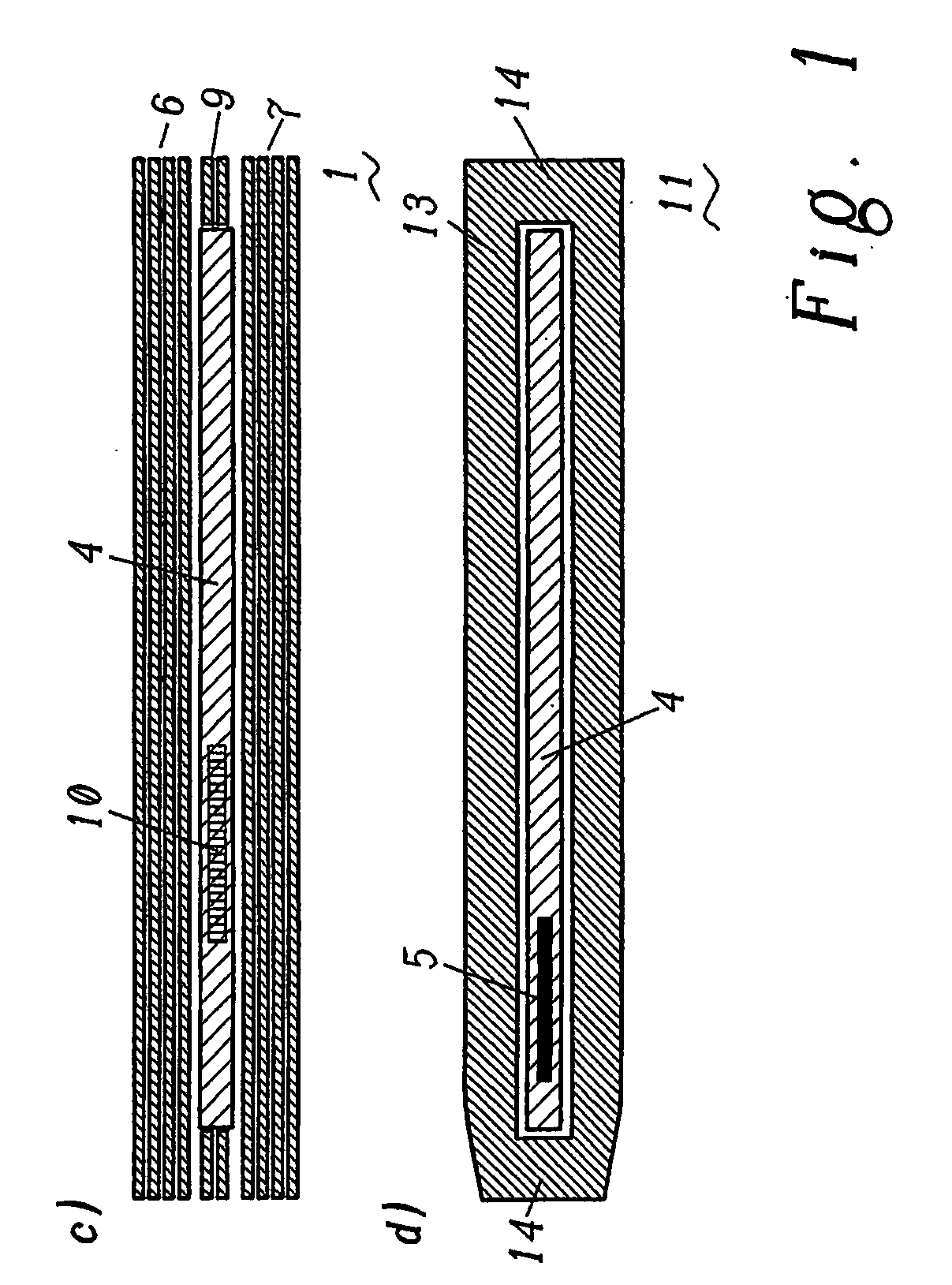 Identification Card and Method for the Production Thereof