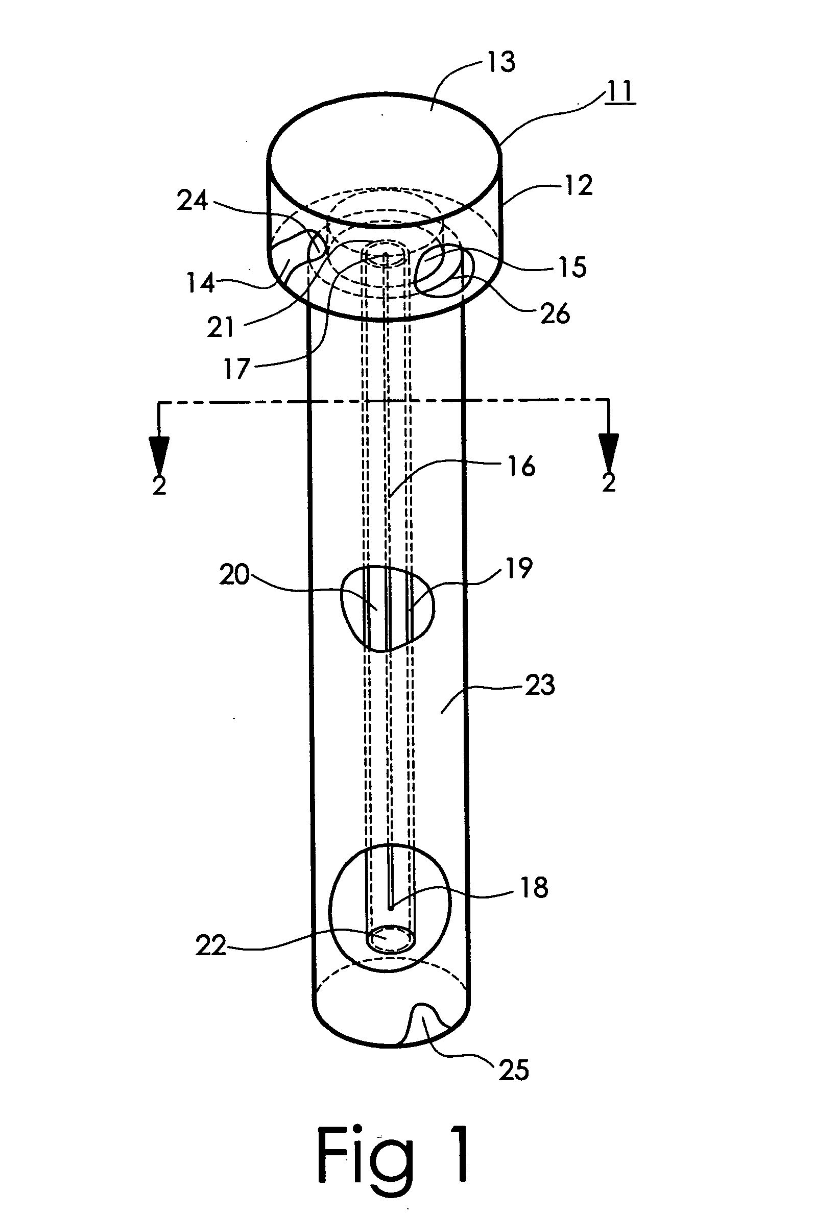 Sensing device for measuring volume, position, or mass of matter