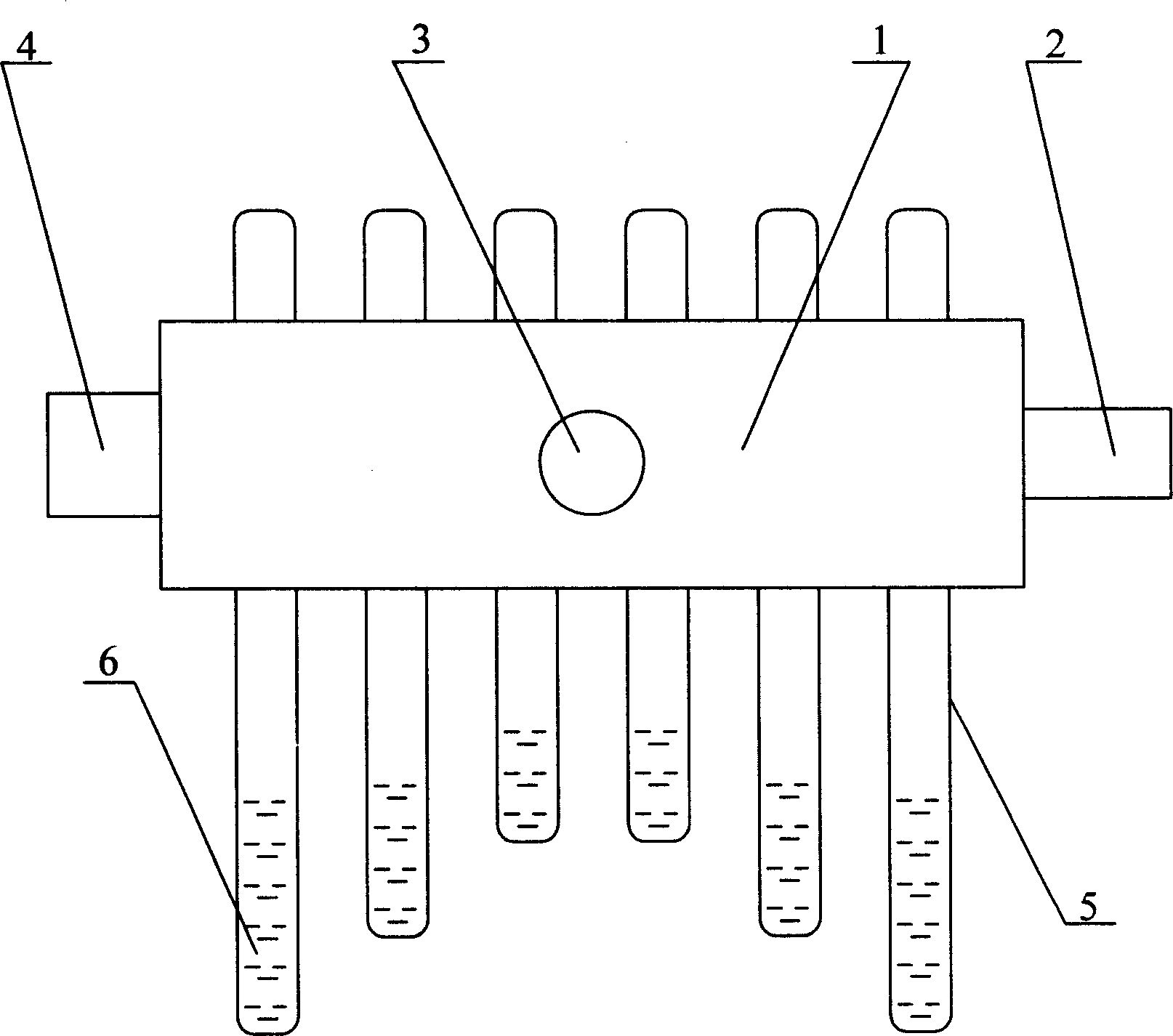 Thermosensitive medium superconducting material and heater filling said thermosensitive medium superconducting material