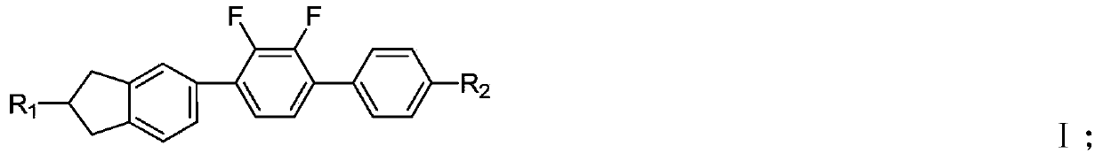 Negative liquid crystal composition and application thereof