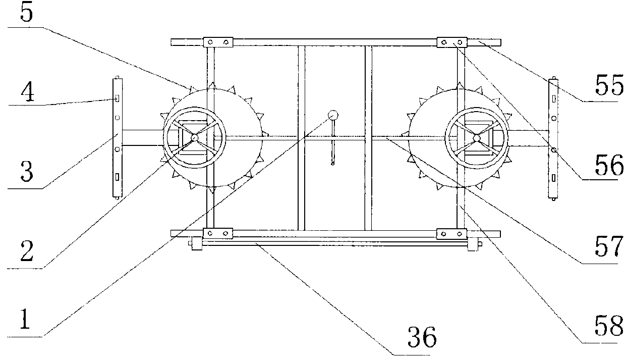 Straw combine harvester