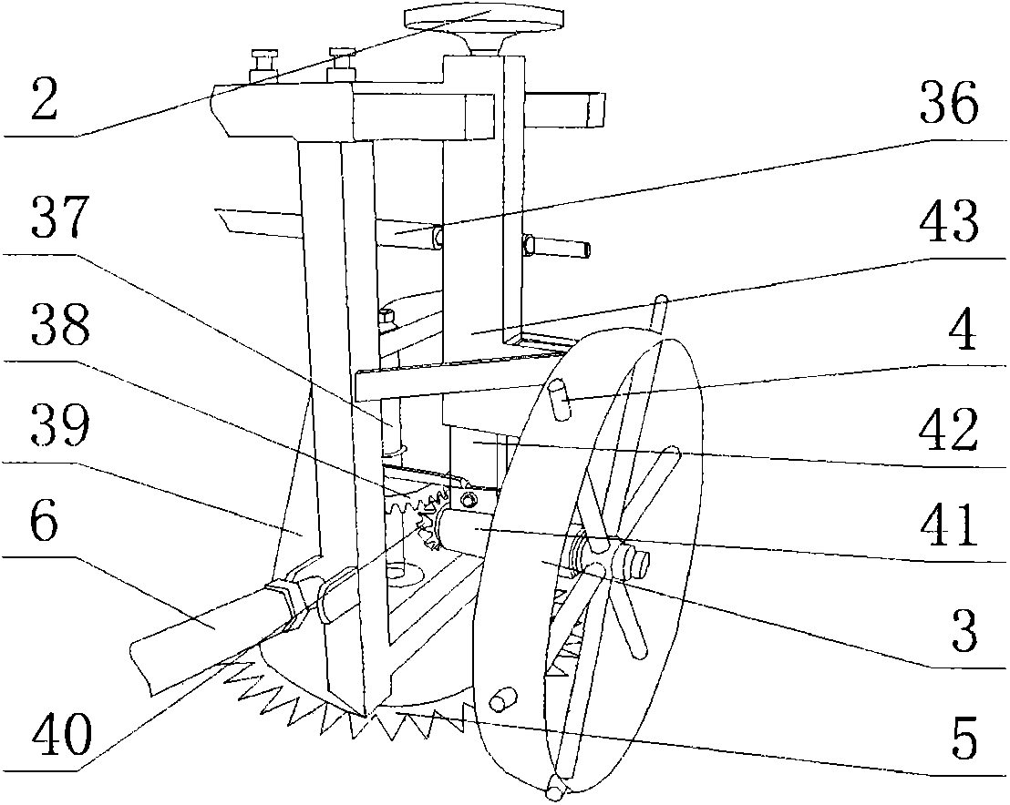 Straw combine harvester