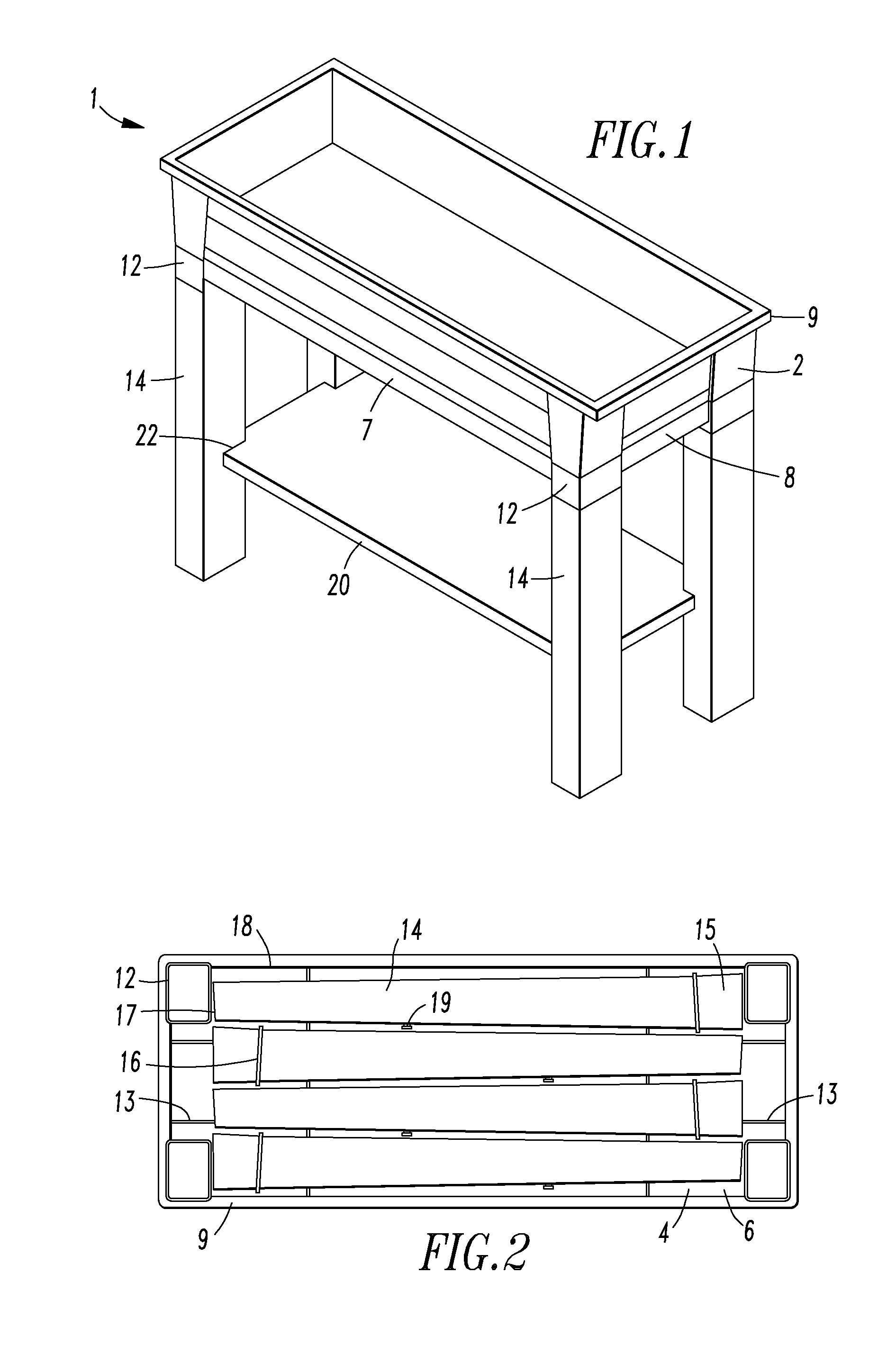 Stackable Elevated Planter