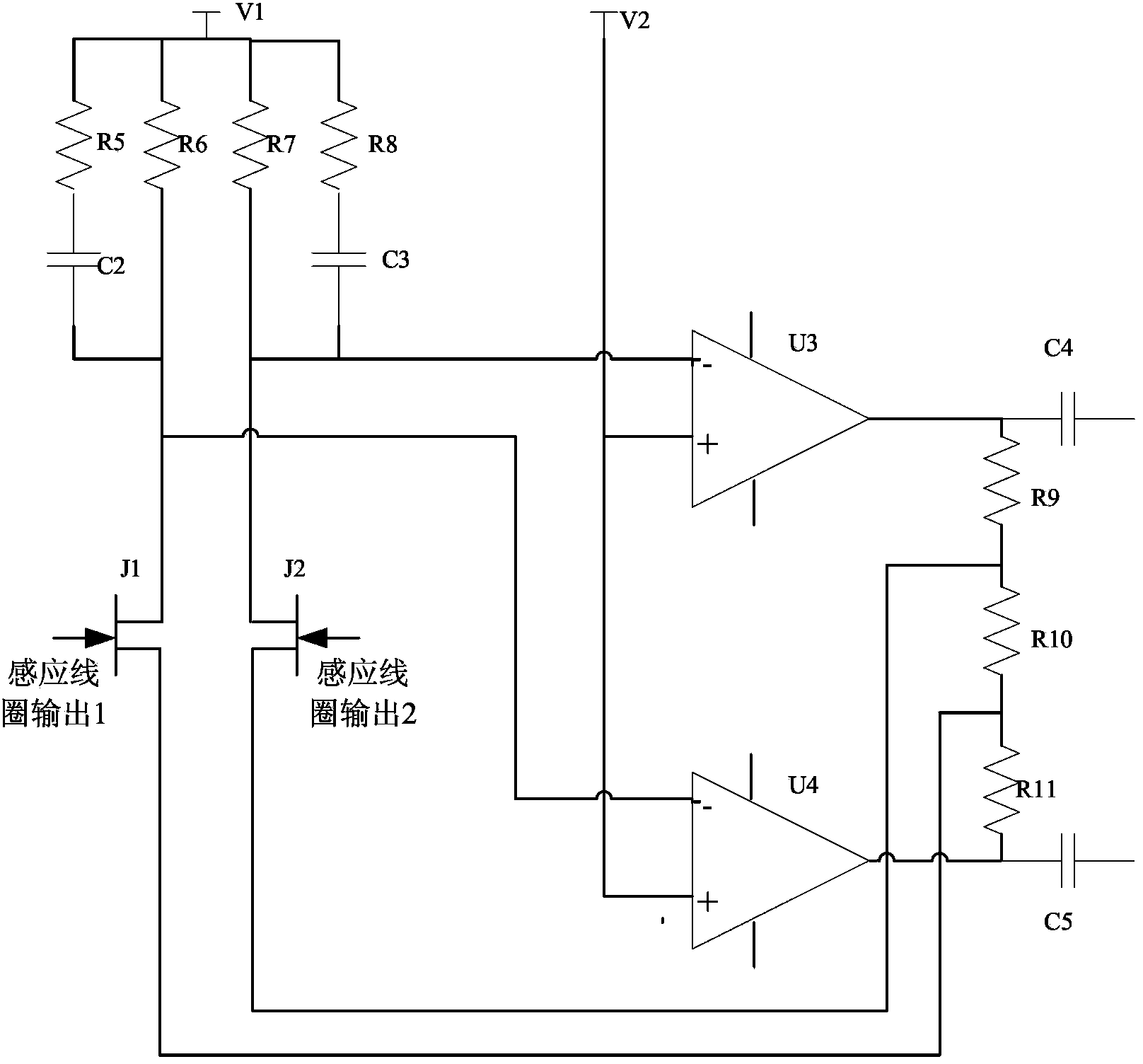 Broadband magnetic sensor