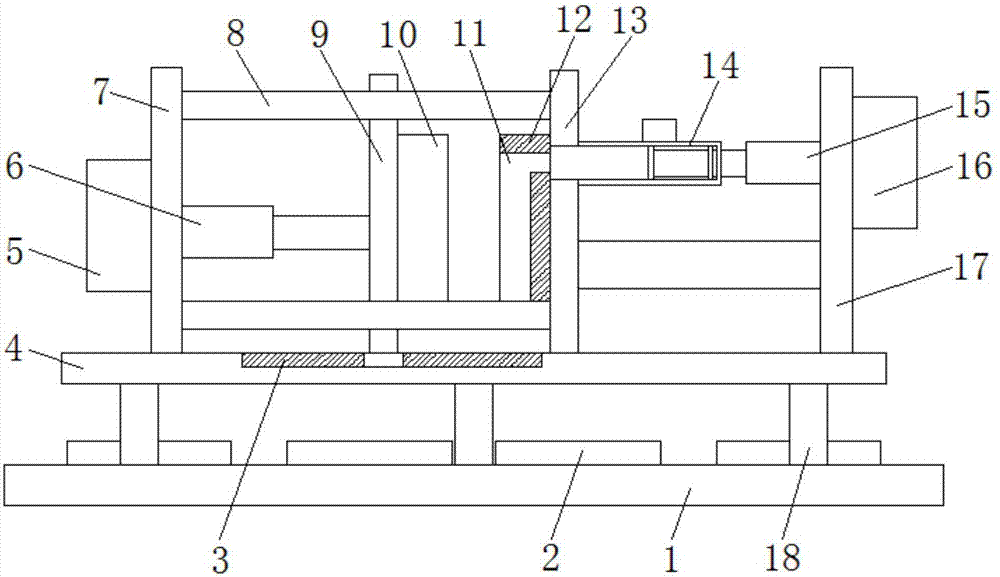 Die-casting machine used for industrial processing