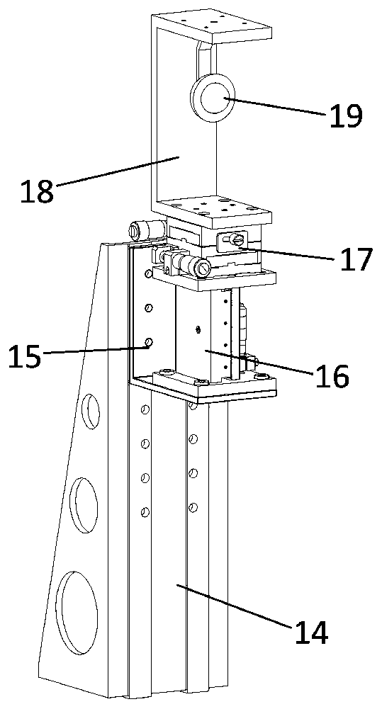 Another laser tracker geometric error compensation device