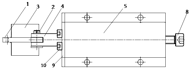 Compensation test self-positioning bionic manipulator