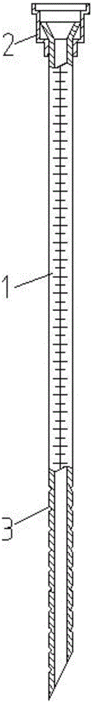 Puncture needle used under ultrasound guidance