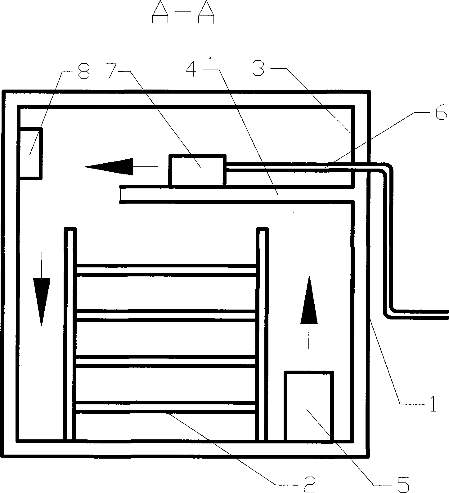 White tea heating deterioration method and device thereof