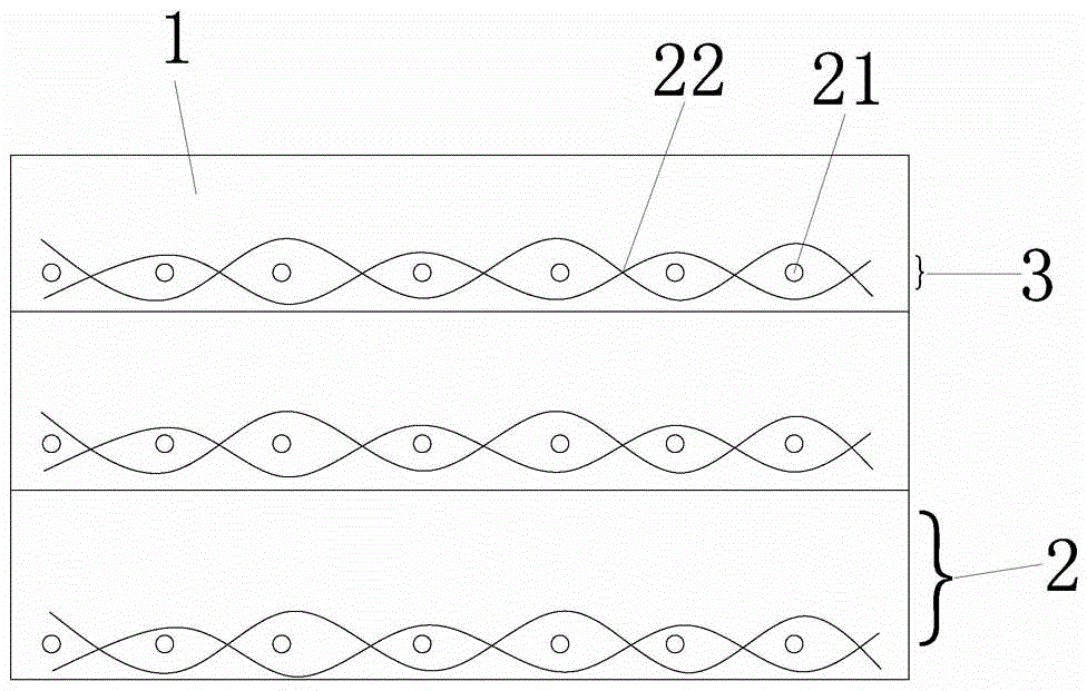 A rapid greening structure of rock slope