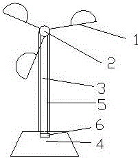 Automatic anti-freezing anemoscope