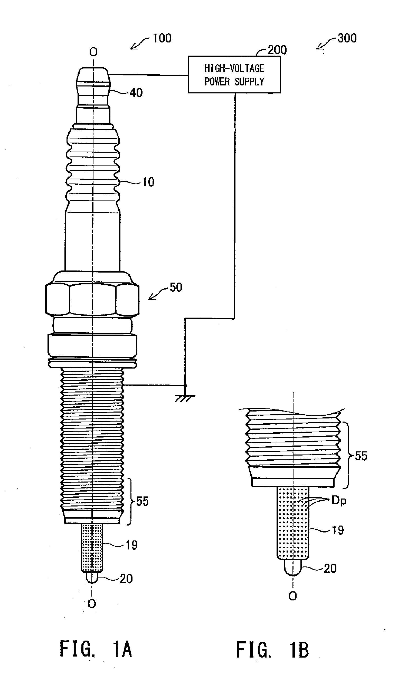 Non-thermal equilibrium plasma ignition plug and non-thermal equilibrium plasma ignition device