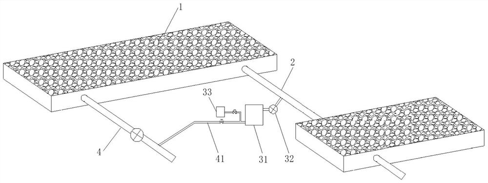 Method and system for defluorinating mine water