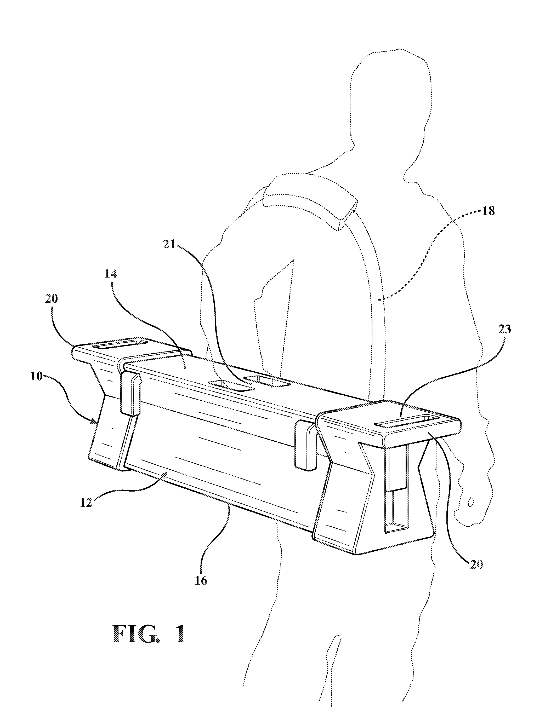 Tool Stand With Automatically Deployable Legs