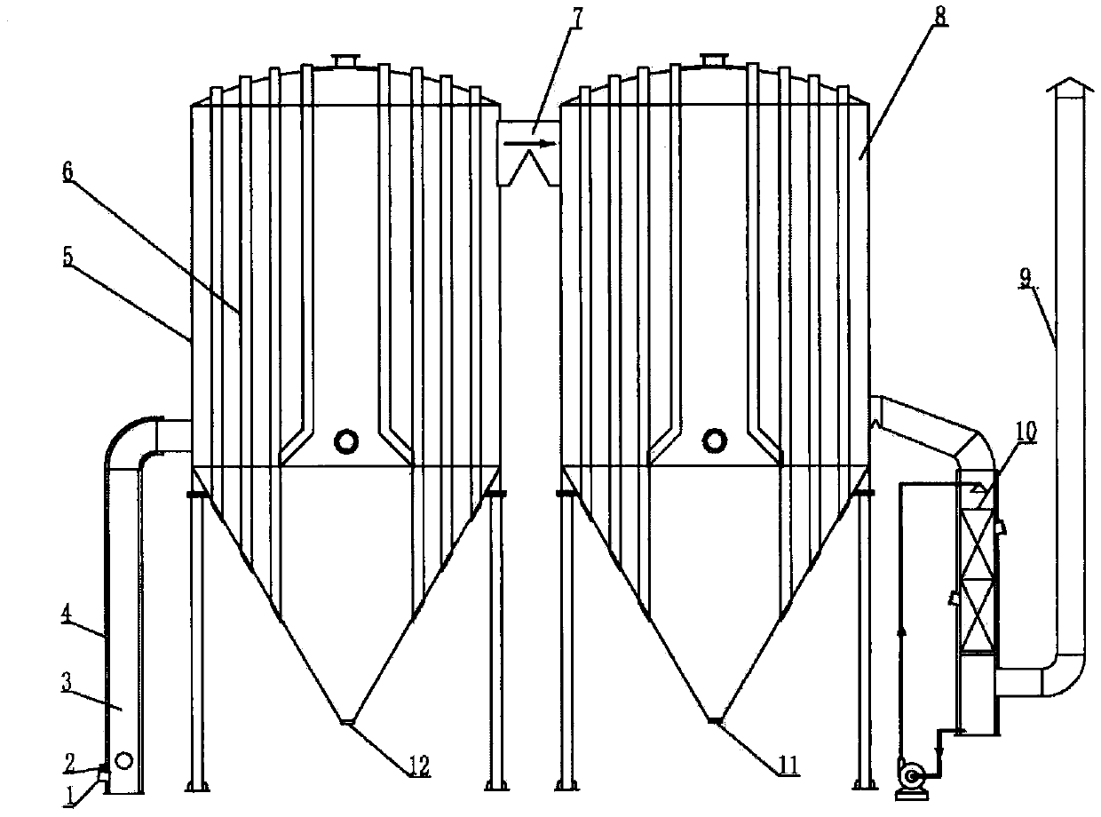 Phosphorus pentoxide reinforced air cooling production method and equipment