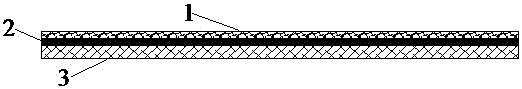 Composite material of heat insulation and sound insulation aerogel layer composite breathable membrane and manufacturing method thereof