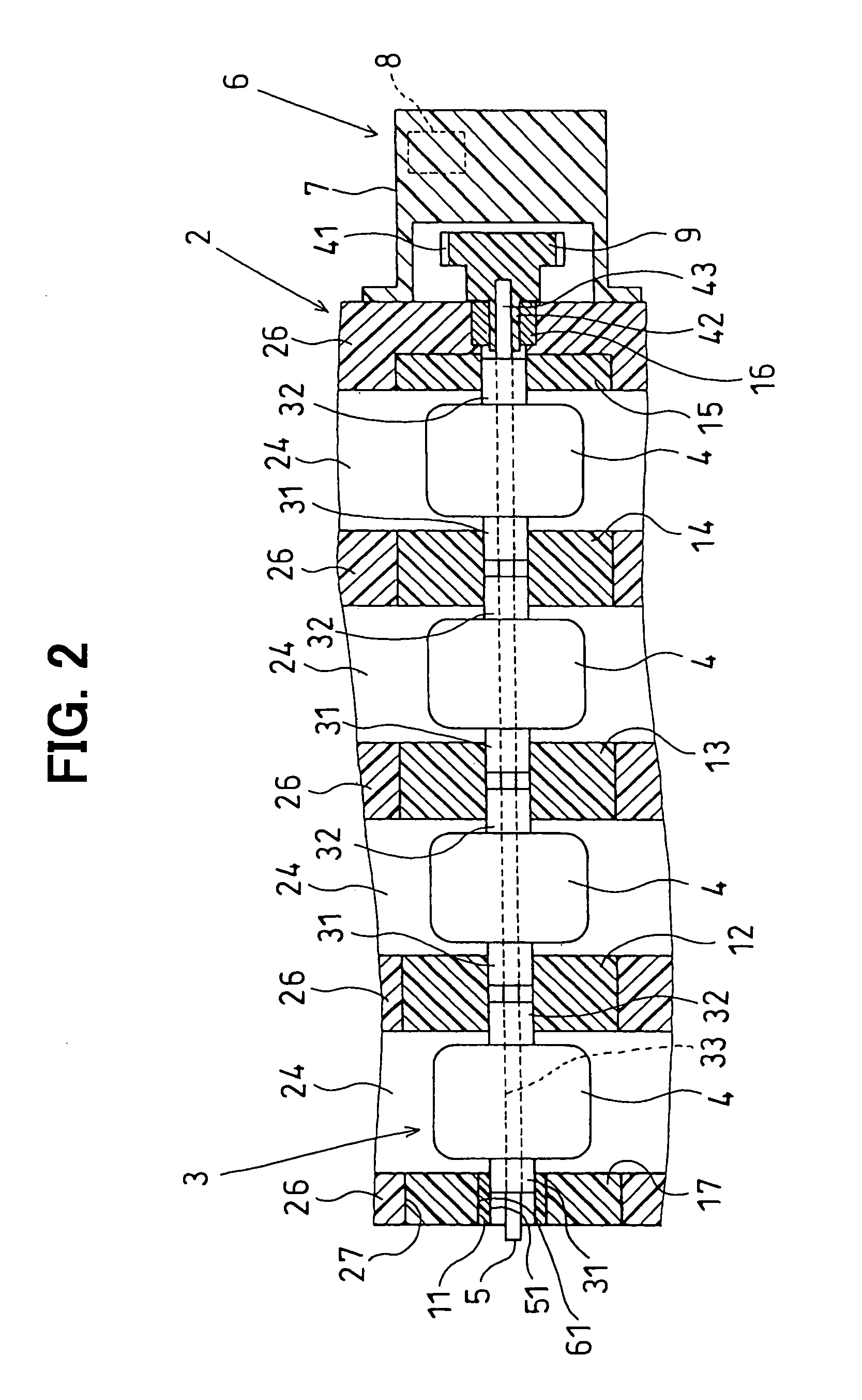 Bearing support device