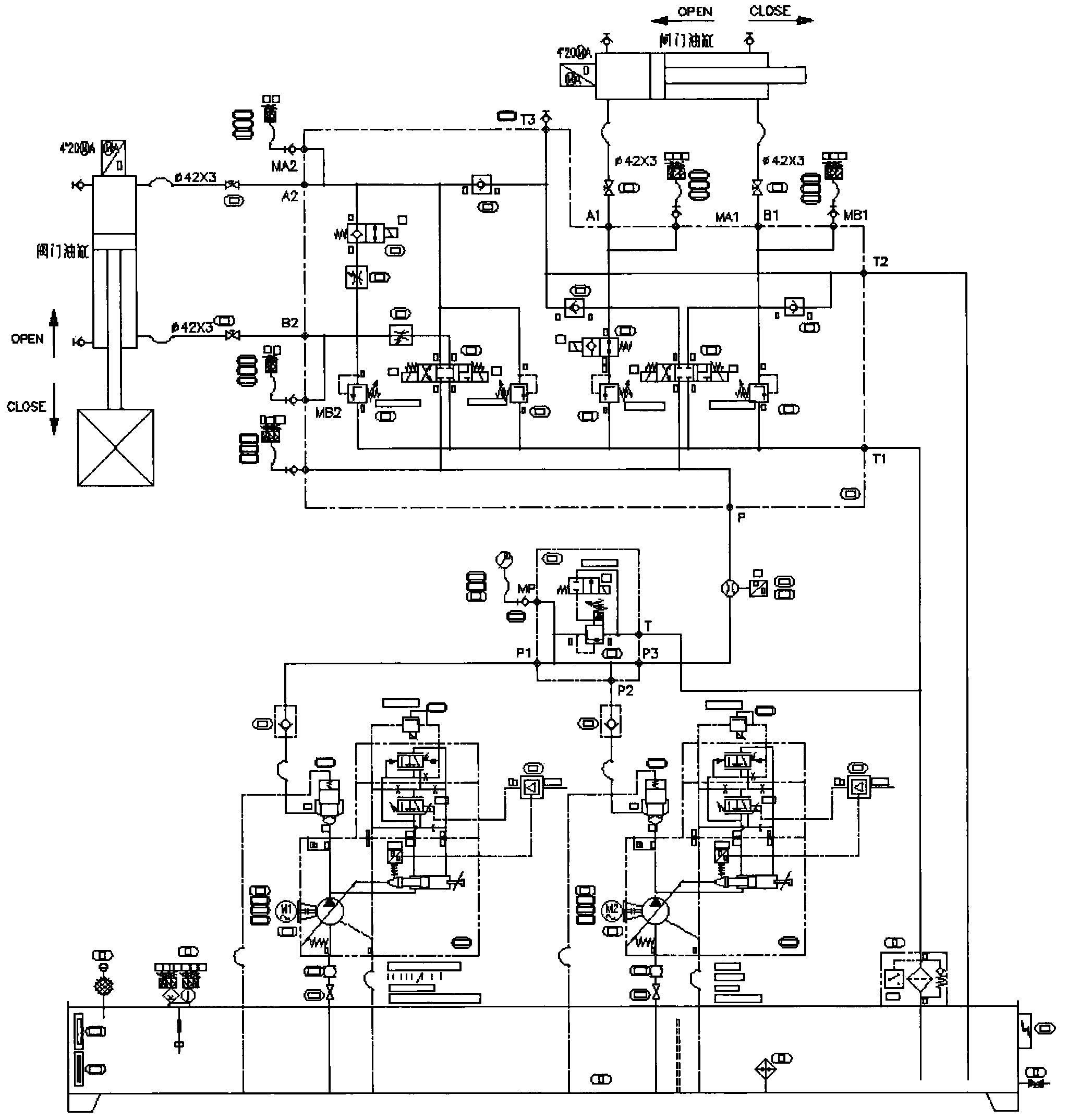 Intelligent hydraulic hoist