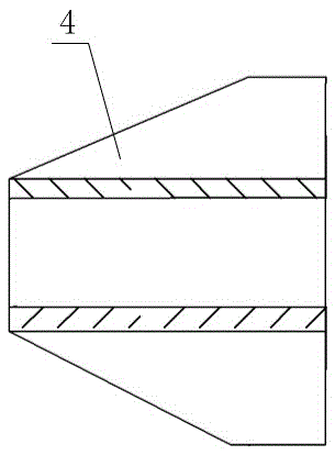 Well bore automatic descaling device and descaling method thereof