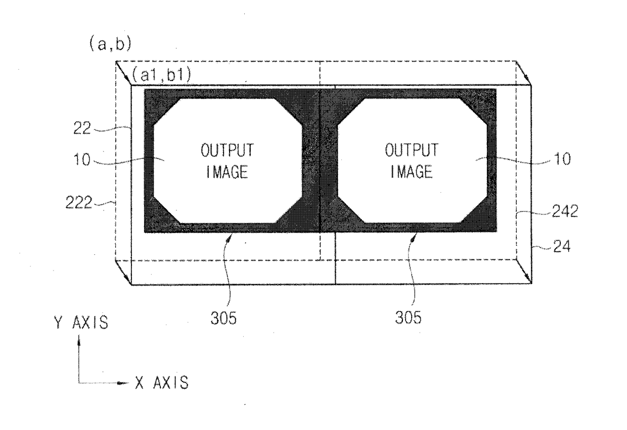 Electronic device and method for displaying an image on head mounted display device