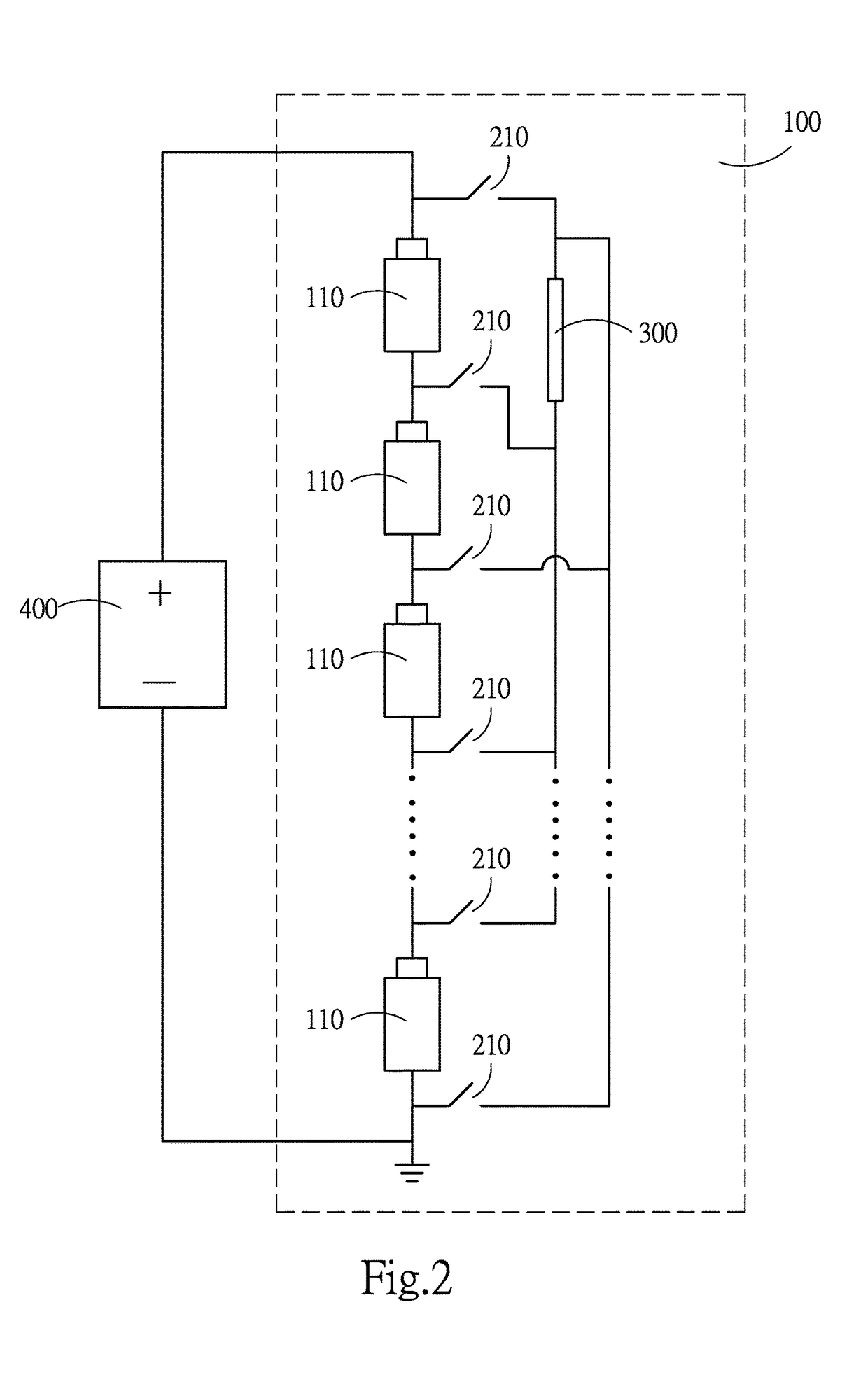 Battery charge-discharge balancing circuit assembly