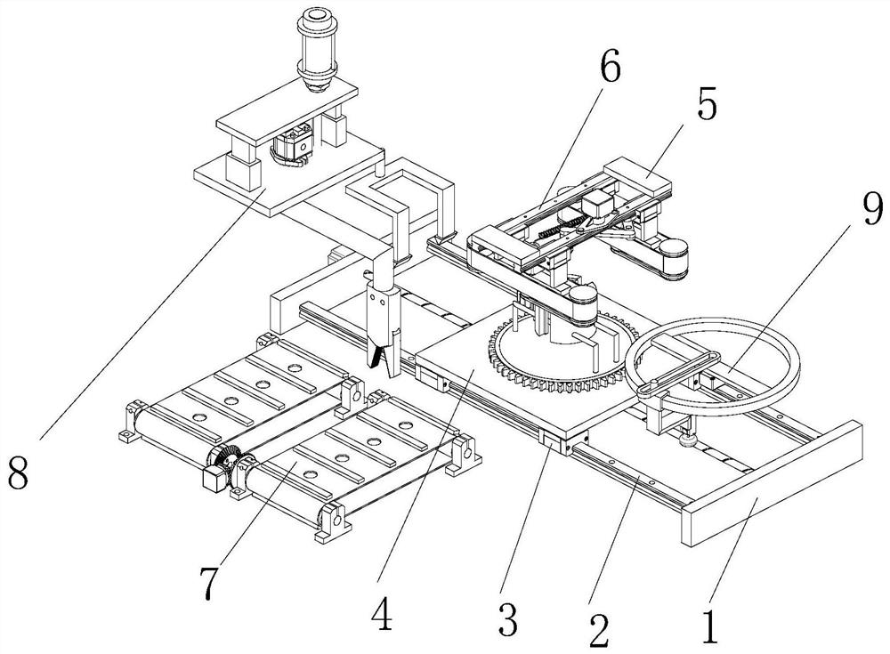A spark plug processing mechanism for an automobile engine