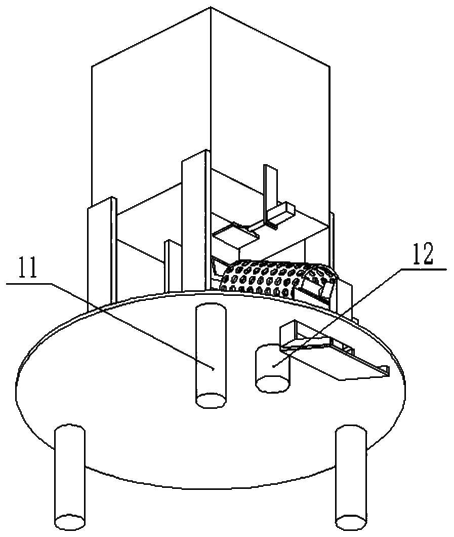 Rice washing device for rice processing