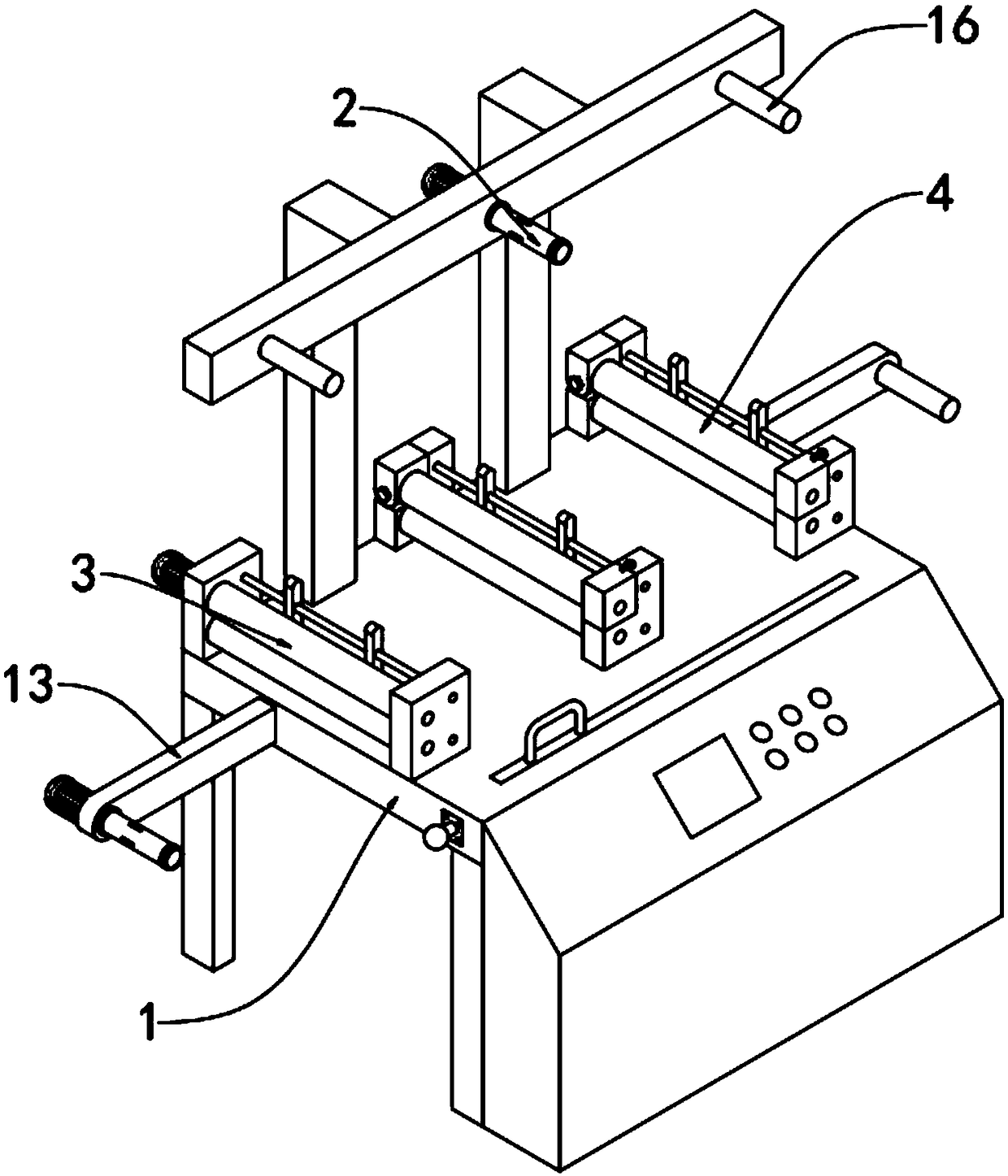 Die-cutting laminating machine