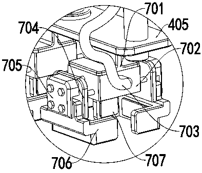 Cylinder pushing hoisting device