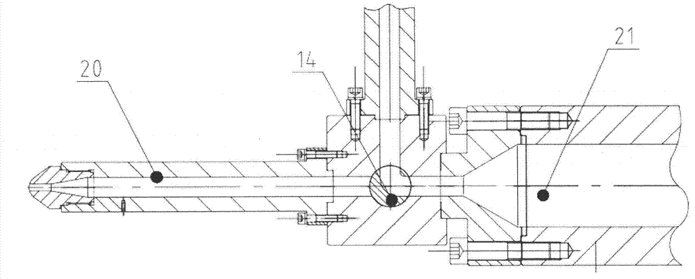 Bi-module-injection plastic extrusion and injecting molding machine