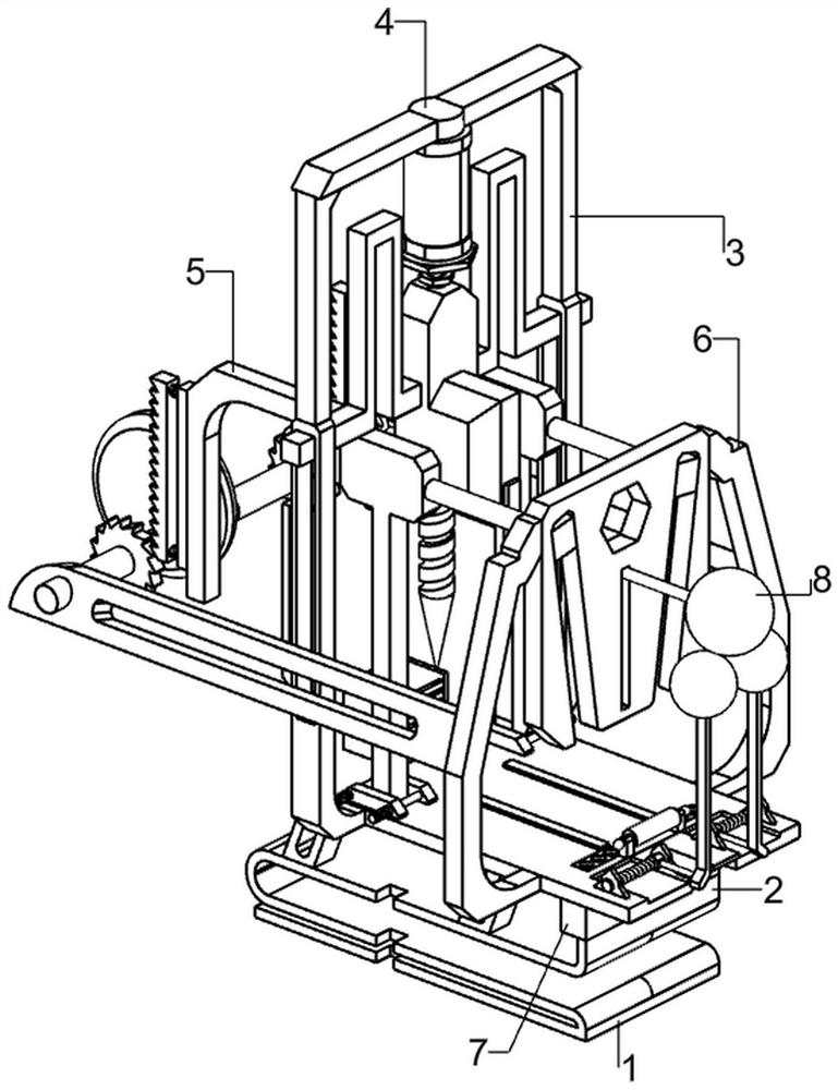 A device for opening a connector card slot