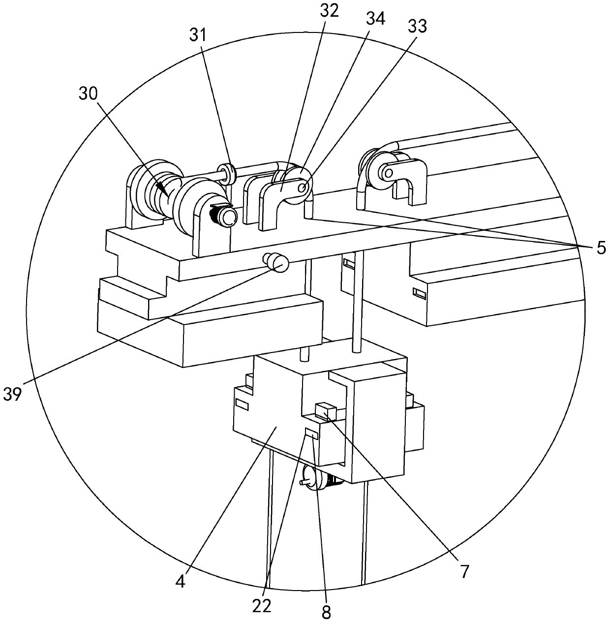 Lifting device used on bridge crane