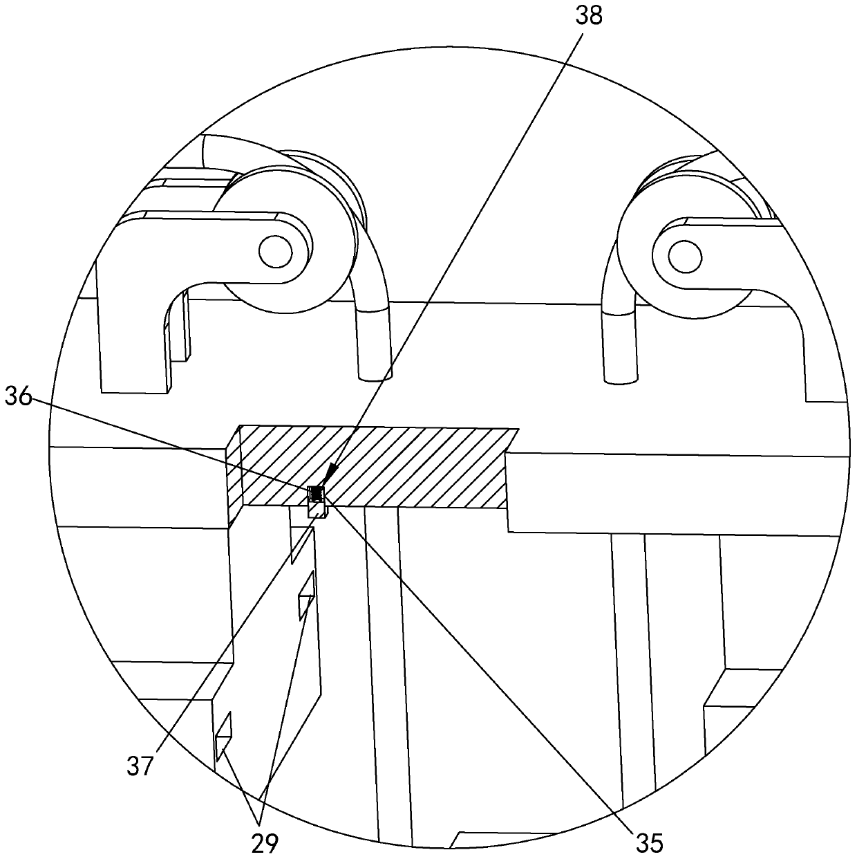 Lifting device used on bridge crane