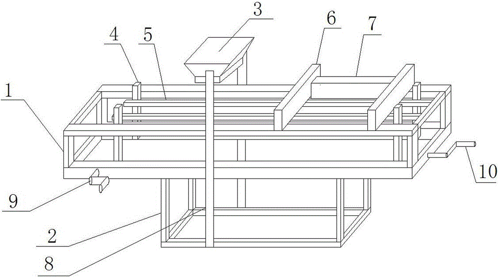 Device for machining lacquer painting wood base